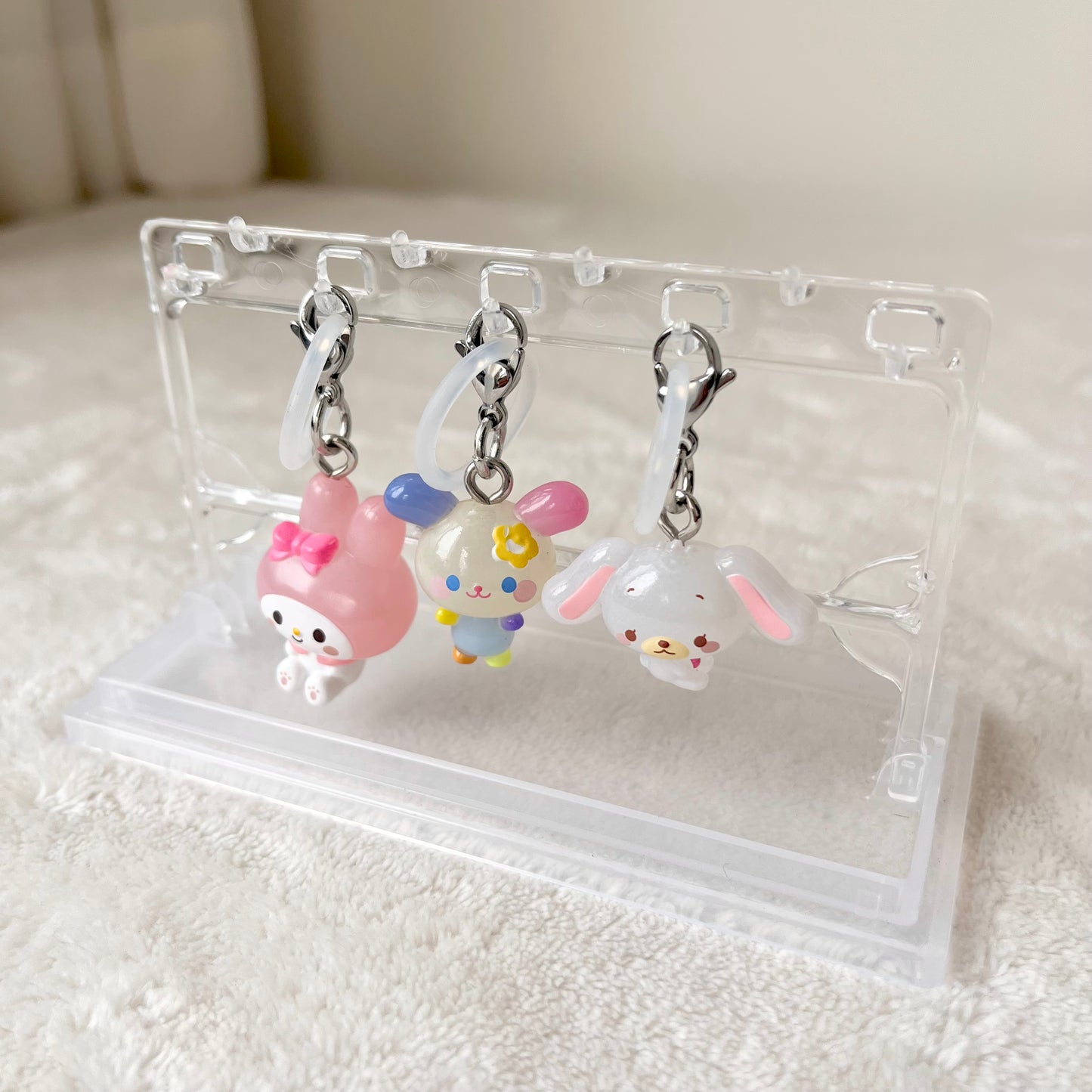 Colgador Organizador Transparente para Llaveros | Mini Charm Collection Display (Copy)