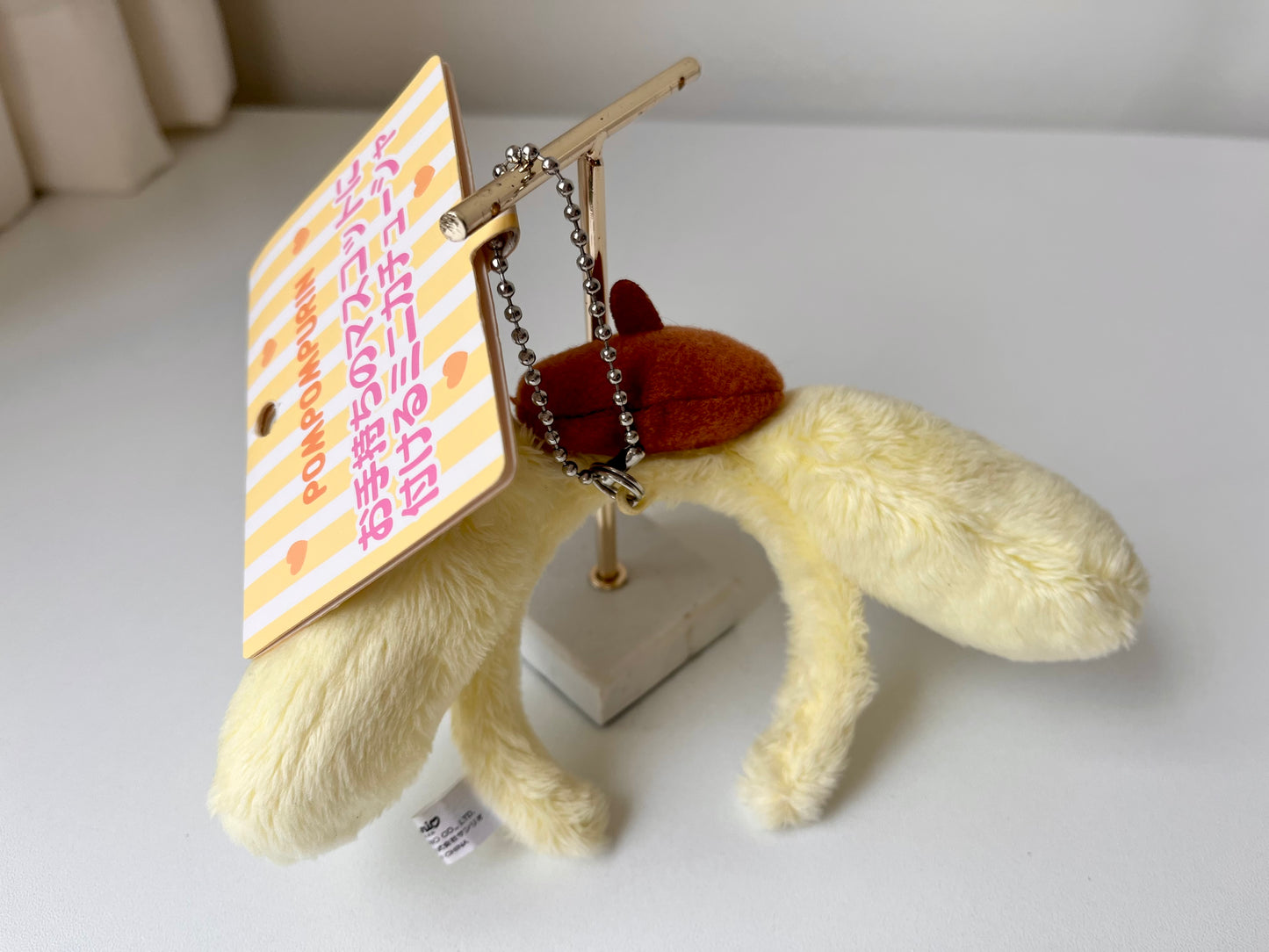 Pompompurin Mini Vincha Llavero