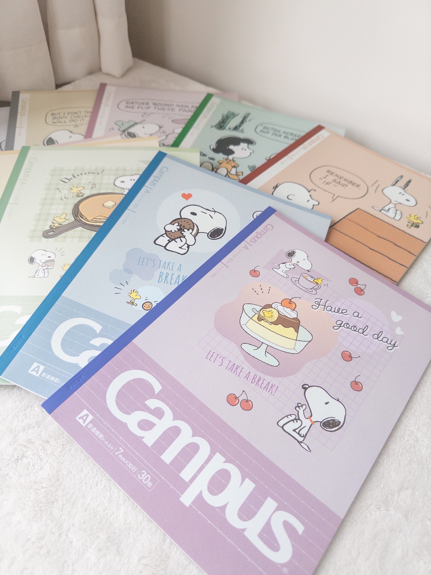Snoopy Cuaderno Campus