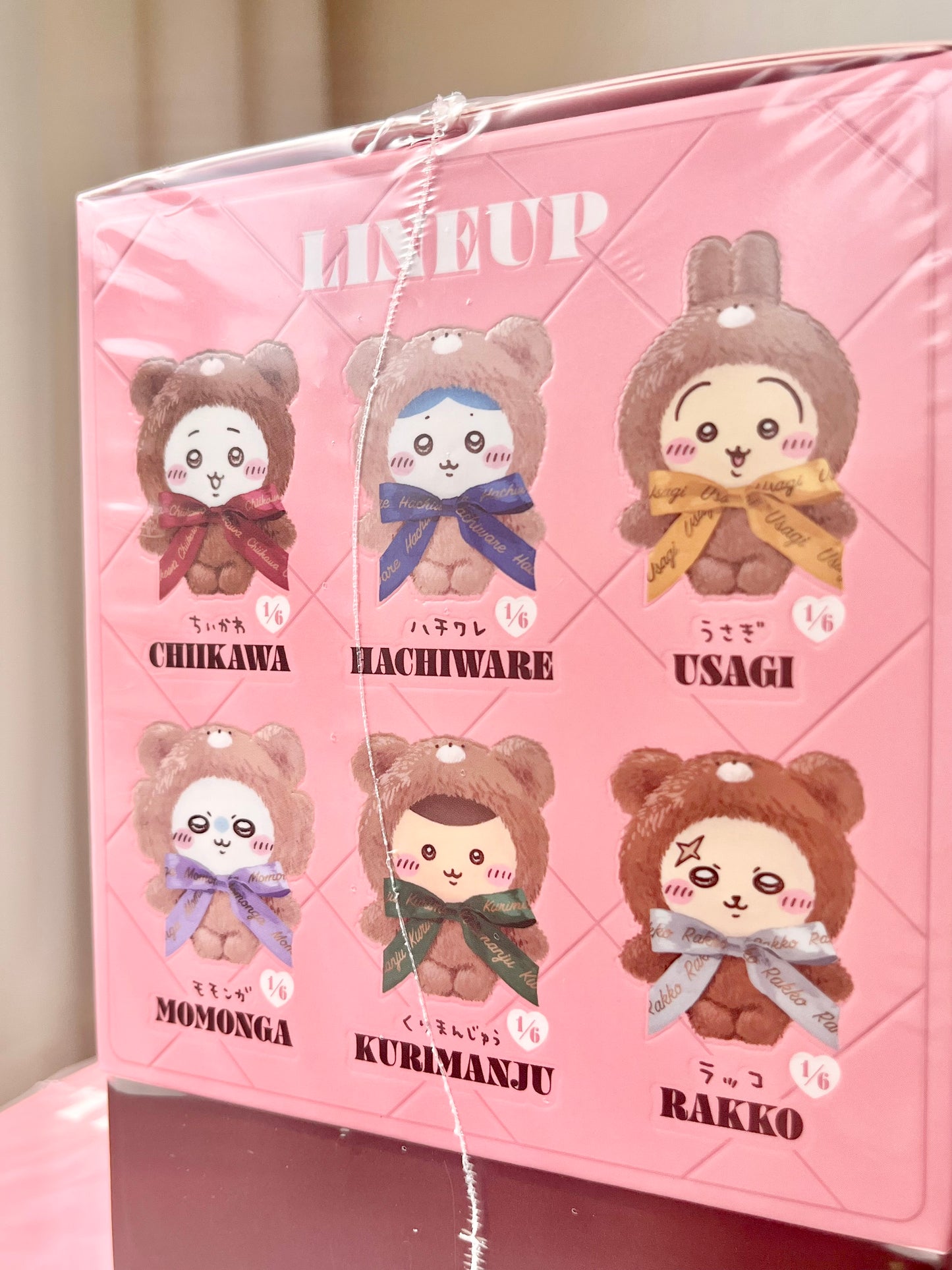 Chiikawa Kiramekko Teddy Bear Peluche Llavero