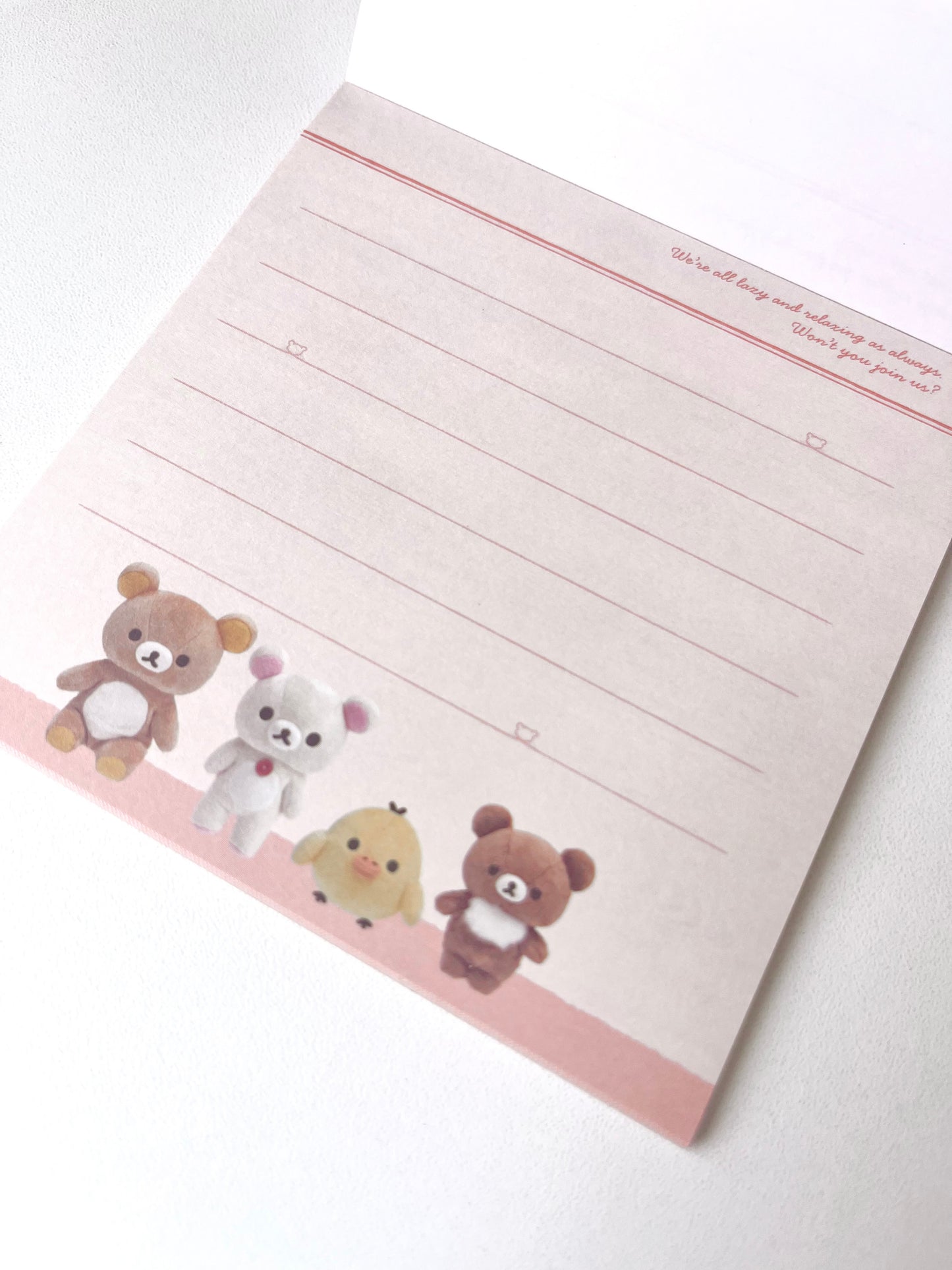 Rilakkuma Bloc de Notas