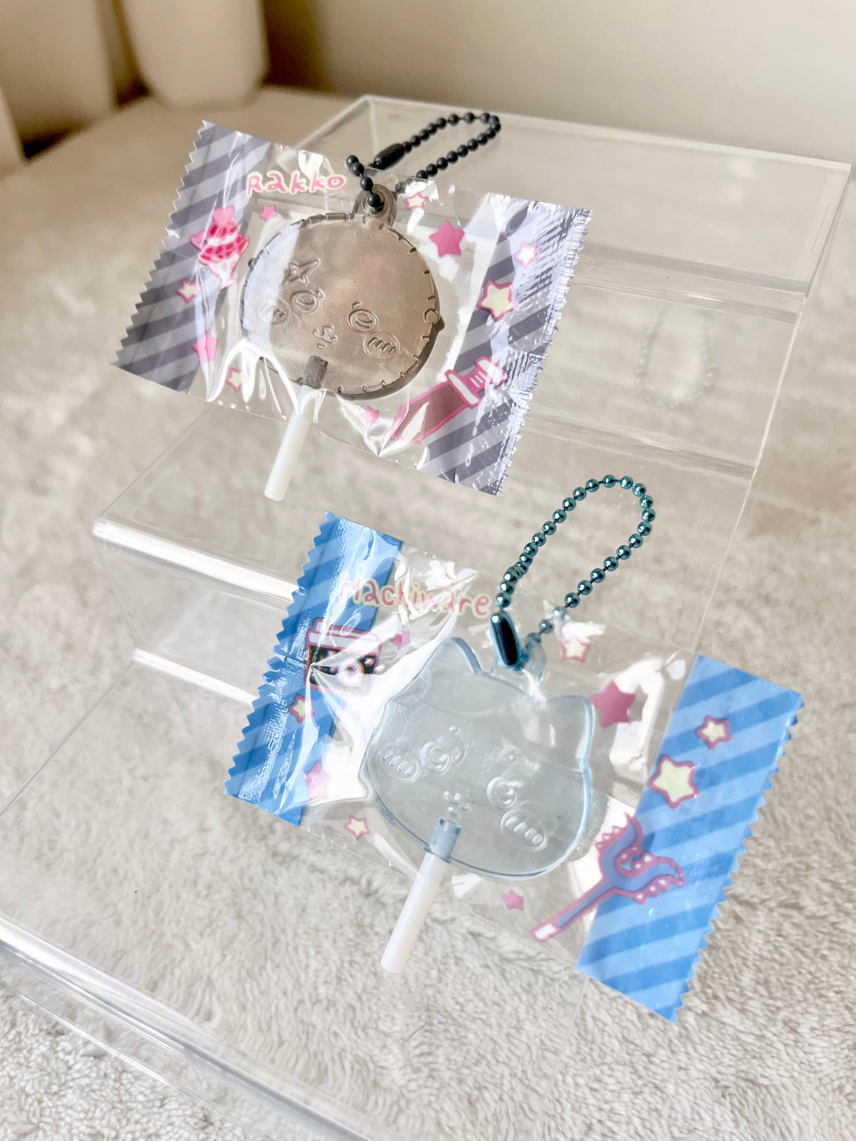 Hachiware Rakko Llavero Paleta