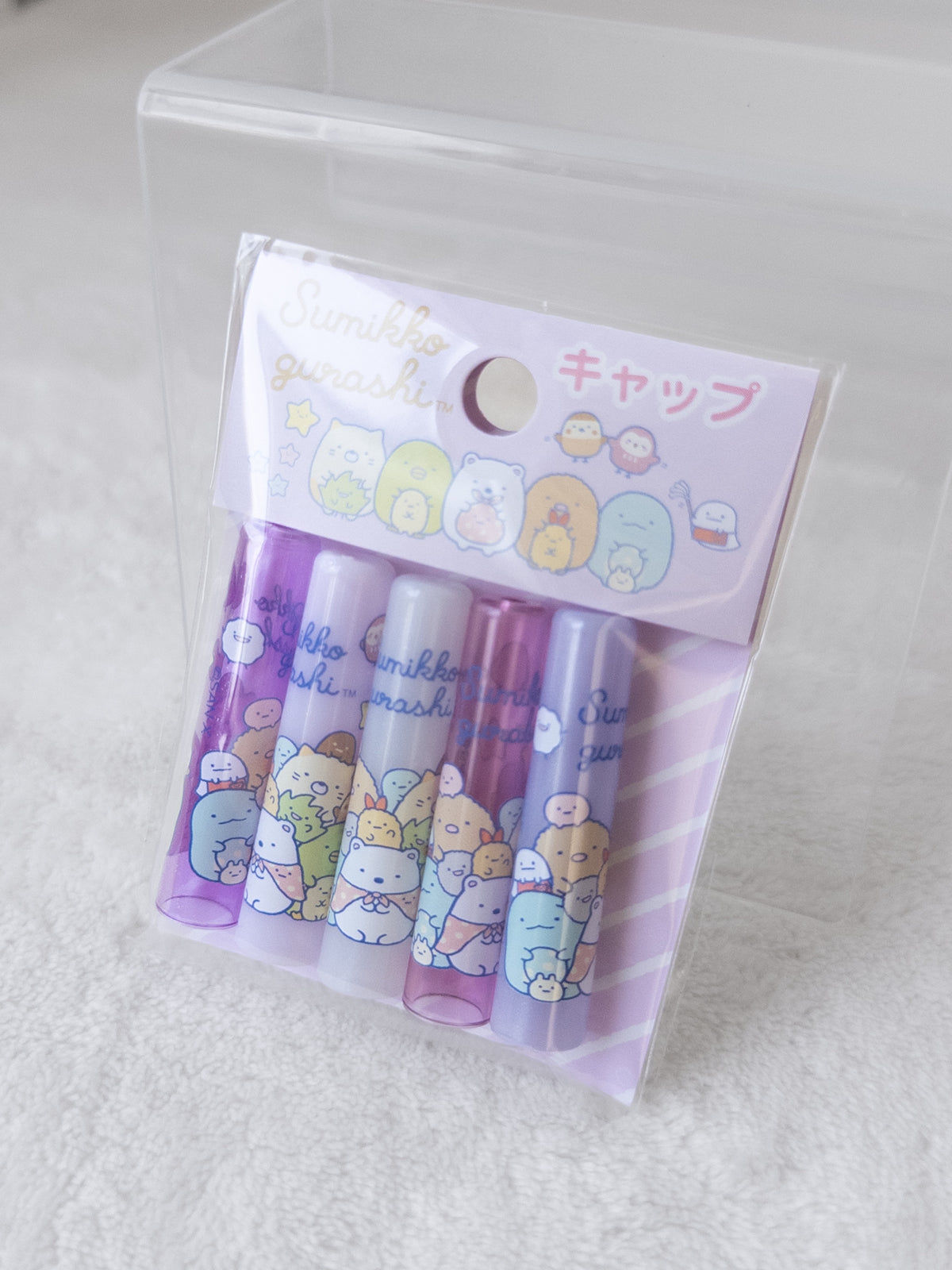 Sumikko Gurashi Set de Tapas para Lápiz