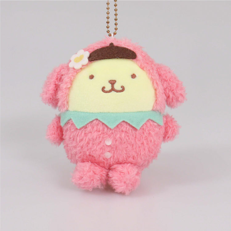 Pompompurin Fresa Narikiri Ichigo 🍓 Peluche Llavero Munyugurumi Sanrio