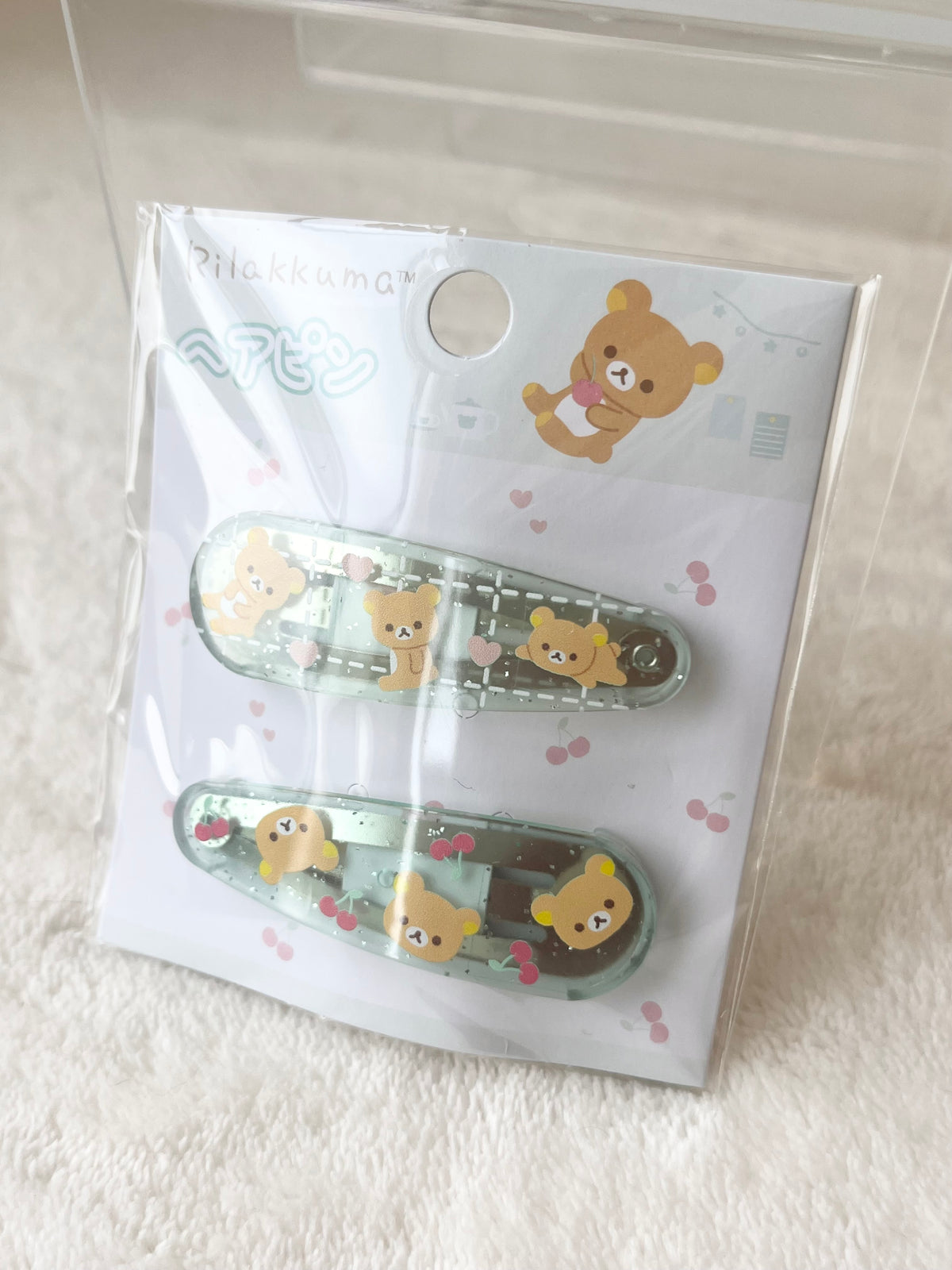 Rilakkuma Ganchos para el Cabello