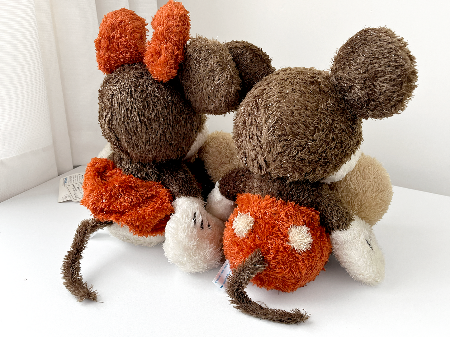 Mickey & Minnie Peluches Vintage Pareja 💕 © DISNEY