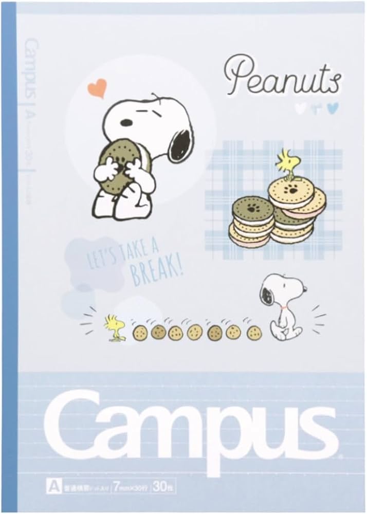 Snoopy Cuaderno Campus