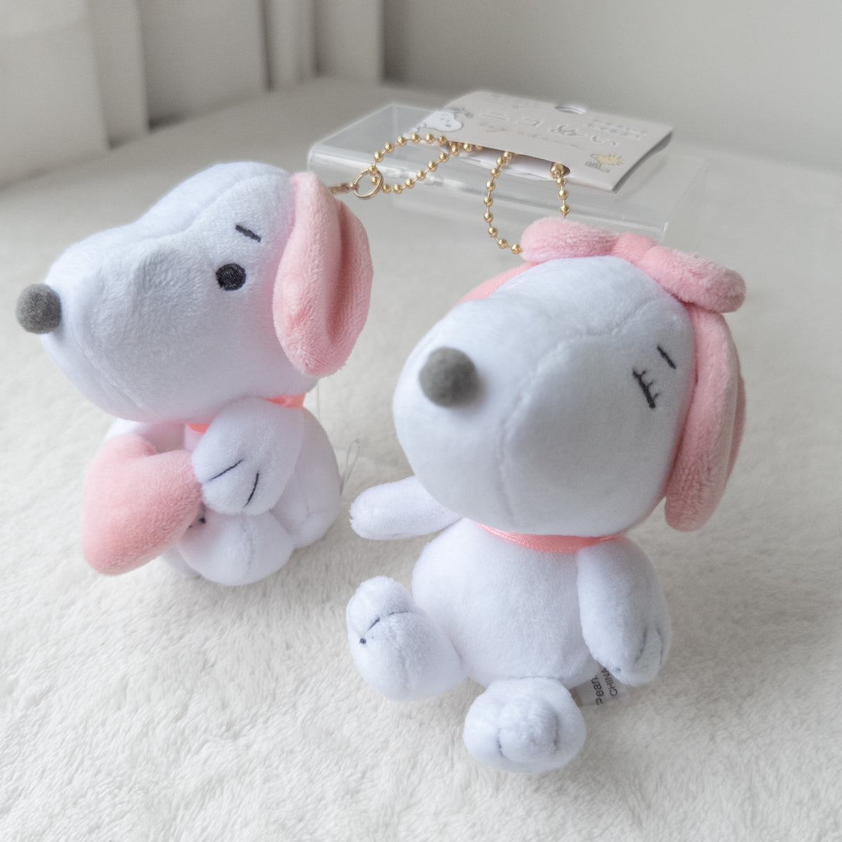 Snoopy y Belle Peluche Llavero | Nico Nui
