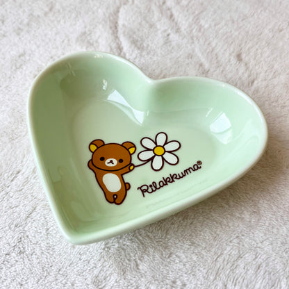Rilakkuma Plato Corazón Pequeño
