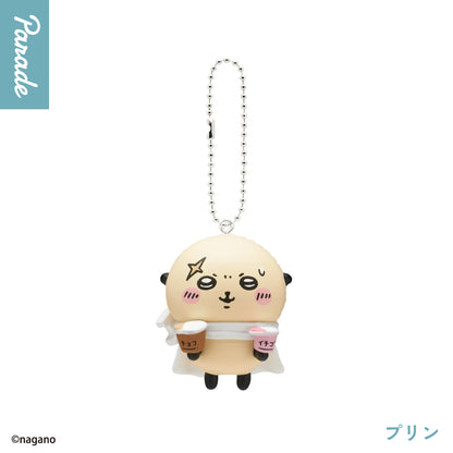 Chiikawa Tabemono Ippai Mascot | Llavero Gashapon