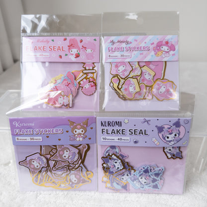 Stickers Flakes | Sanrio | Doraemon | Pingu