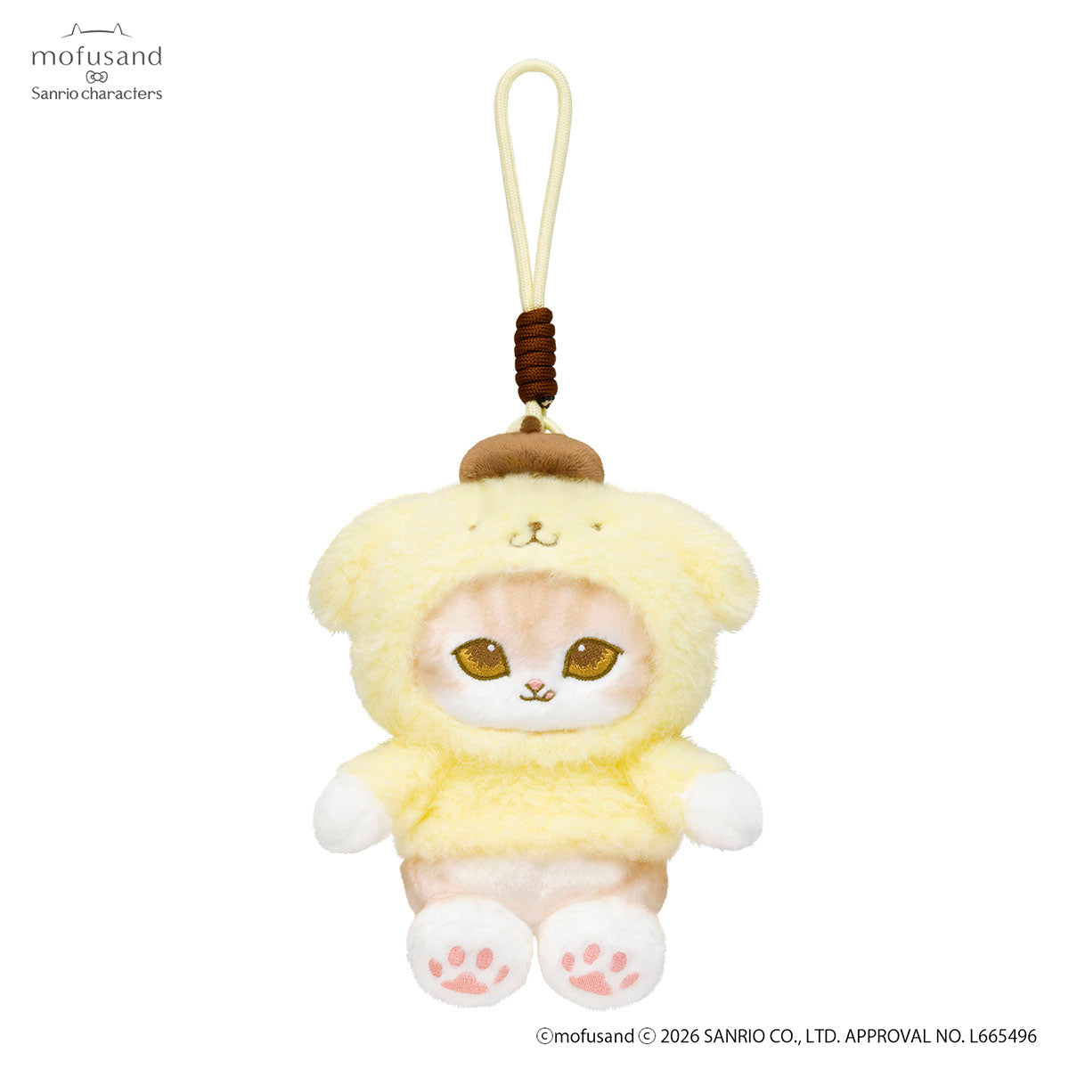 Mofusand x Sanrio Peluche Llavero