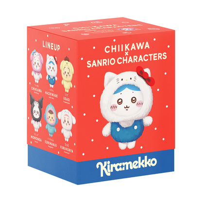 Chiikawa x Sanrio Kiramekko Peluche Llavero