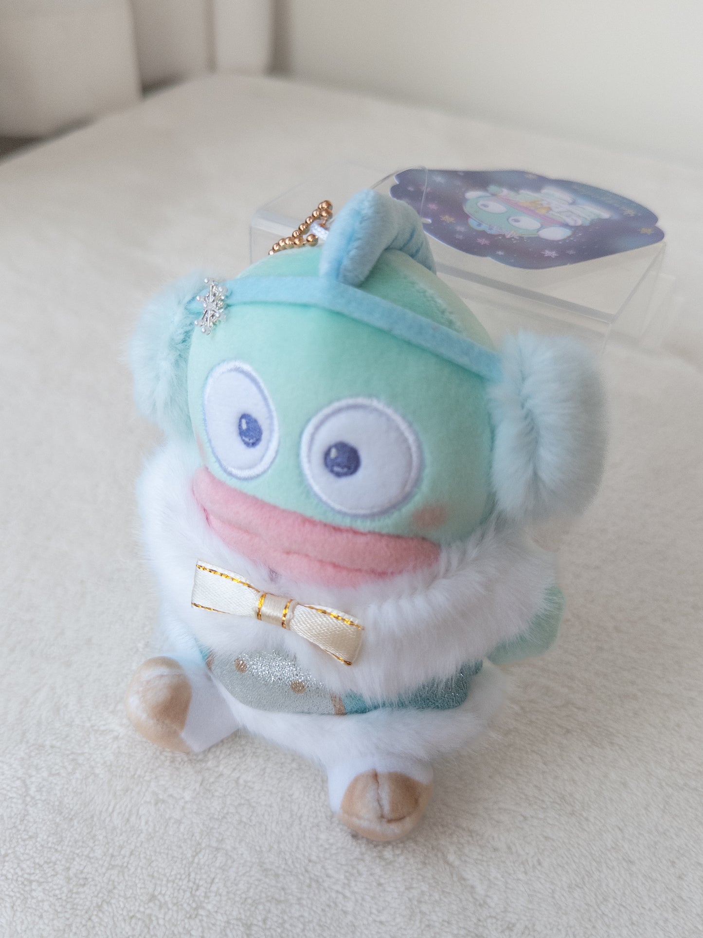 Hangyodon Snow Fantasy Munyugurumi Peluche Llavero