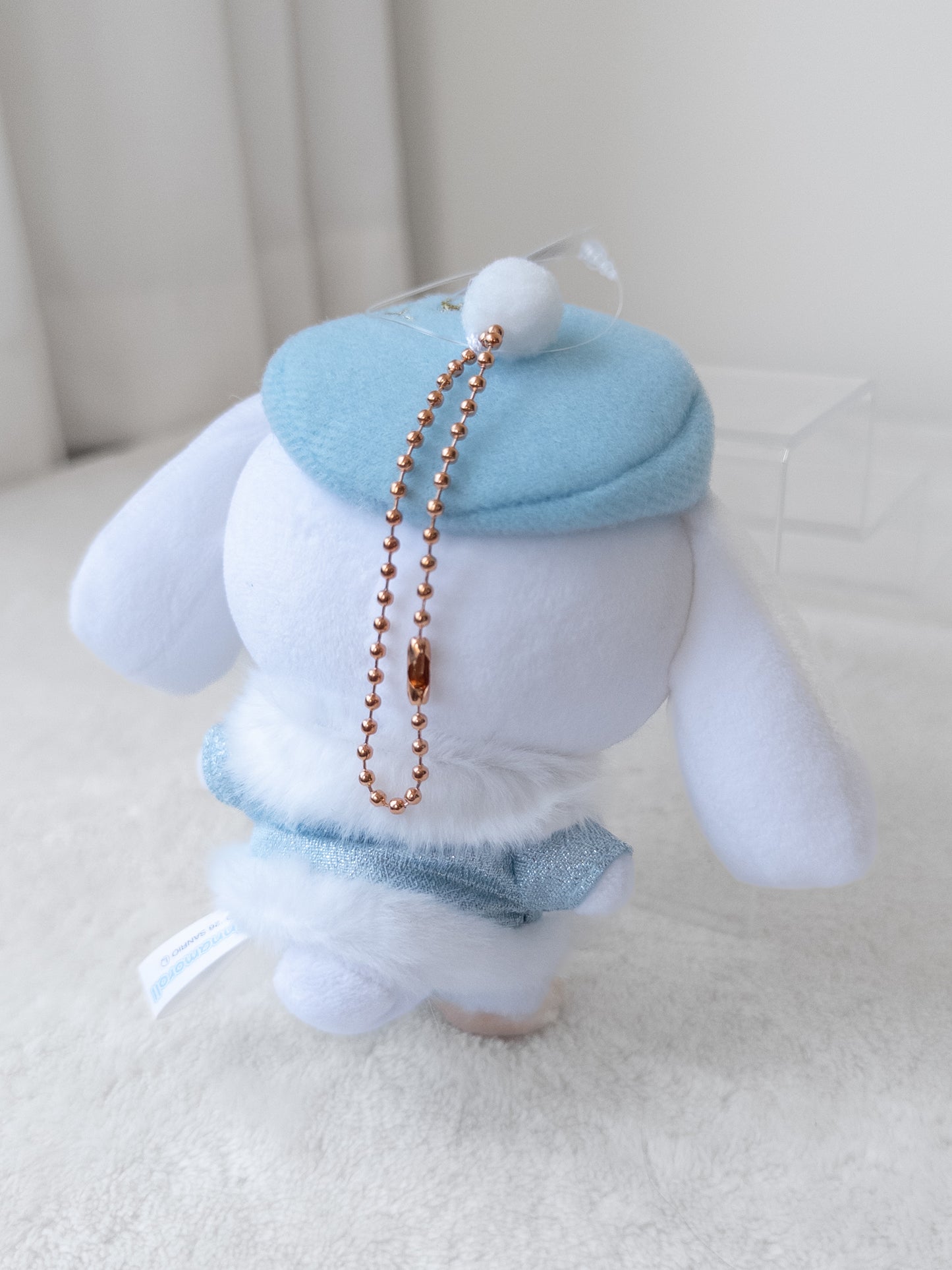 Cinnamoroll Snow Fantasy Munyugurumi Peluche Llavero