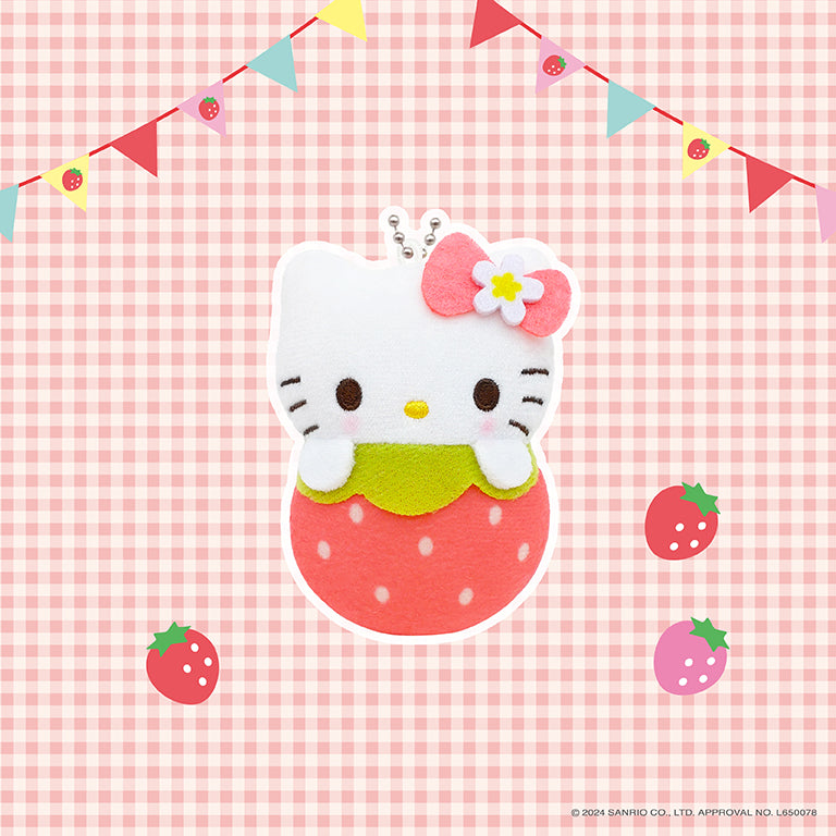 Sanrio Fresa 🍓 Peluche Llavero