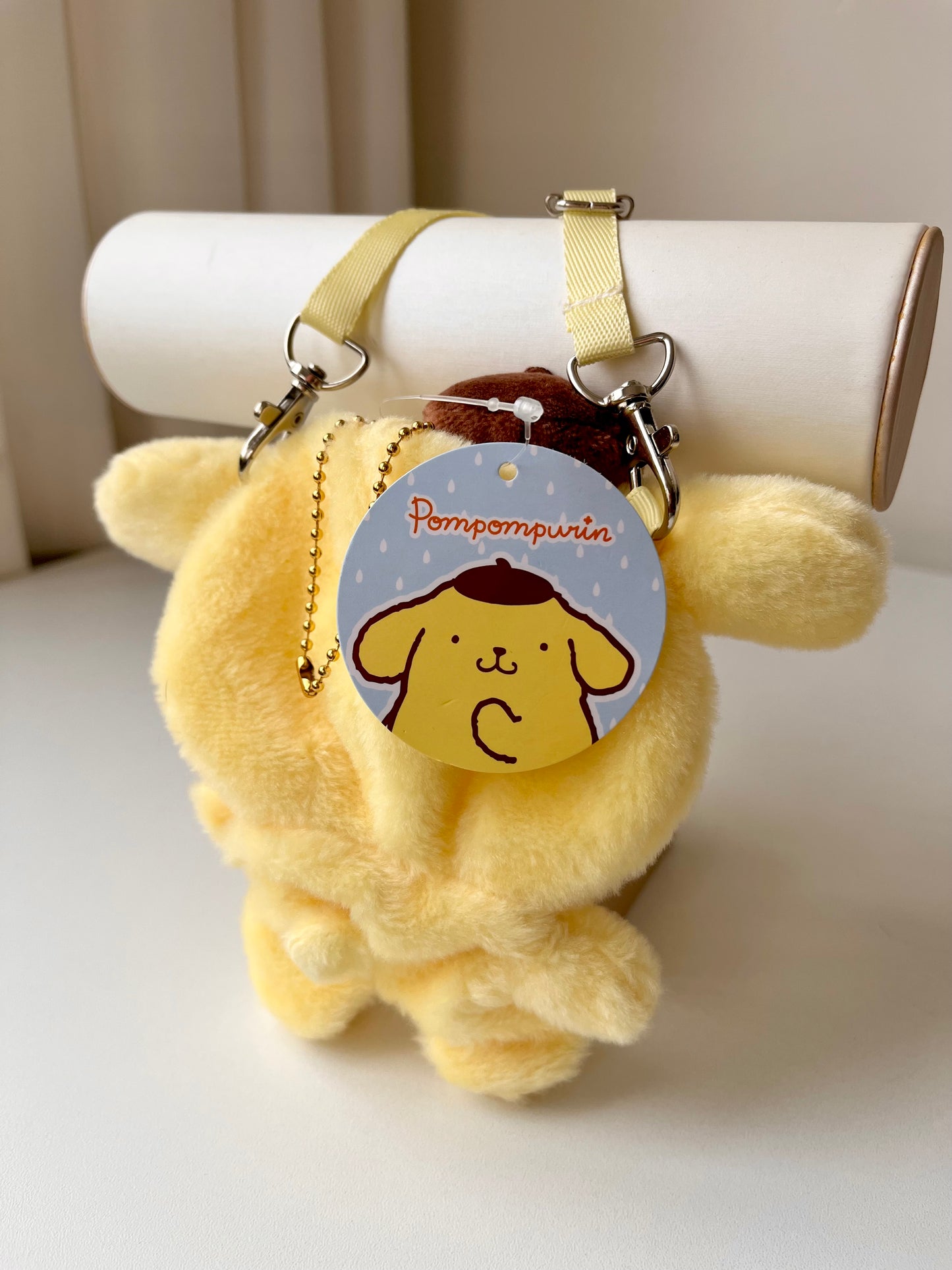 Pompompurin Traje para Muñeco Labubu con Asa