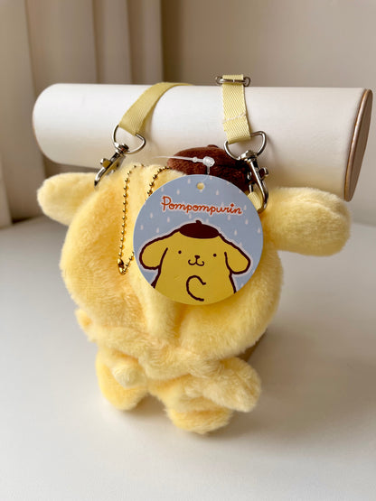 Pompompurin Traje para Muñeco Labubu con Asa