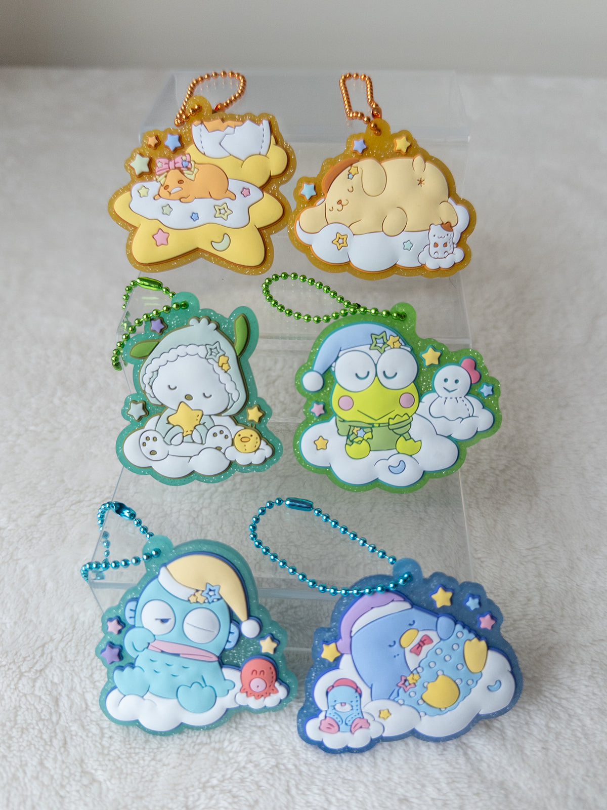 Sanrio Dormilones Llavero de Jebe