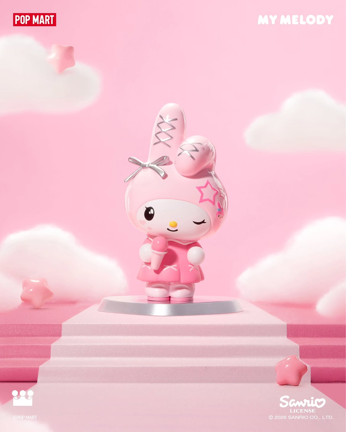 Sanrio Pink Party 🪩💕 Figura Popmart