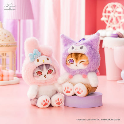 Mofusand x Sanrio Peluche Llavero