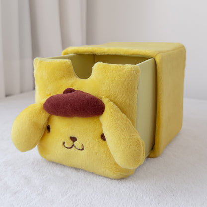 Pompompurin Cajita Peluche Organizadora