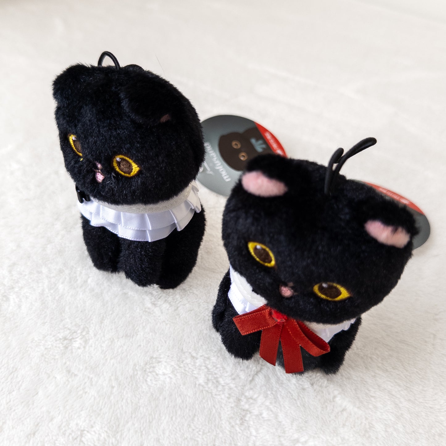 Mofusand Gatito Negro Peluche Llavero