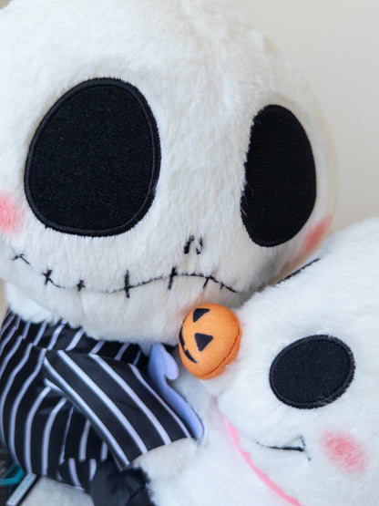 The Nightmare Before Christmas Jack & Zero Peluche