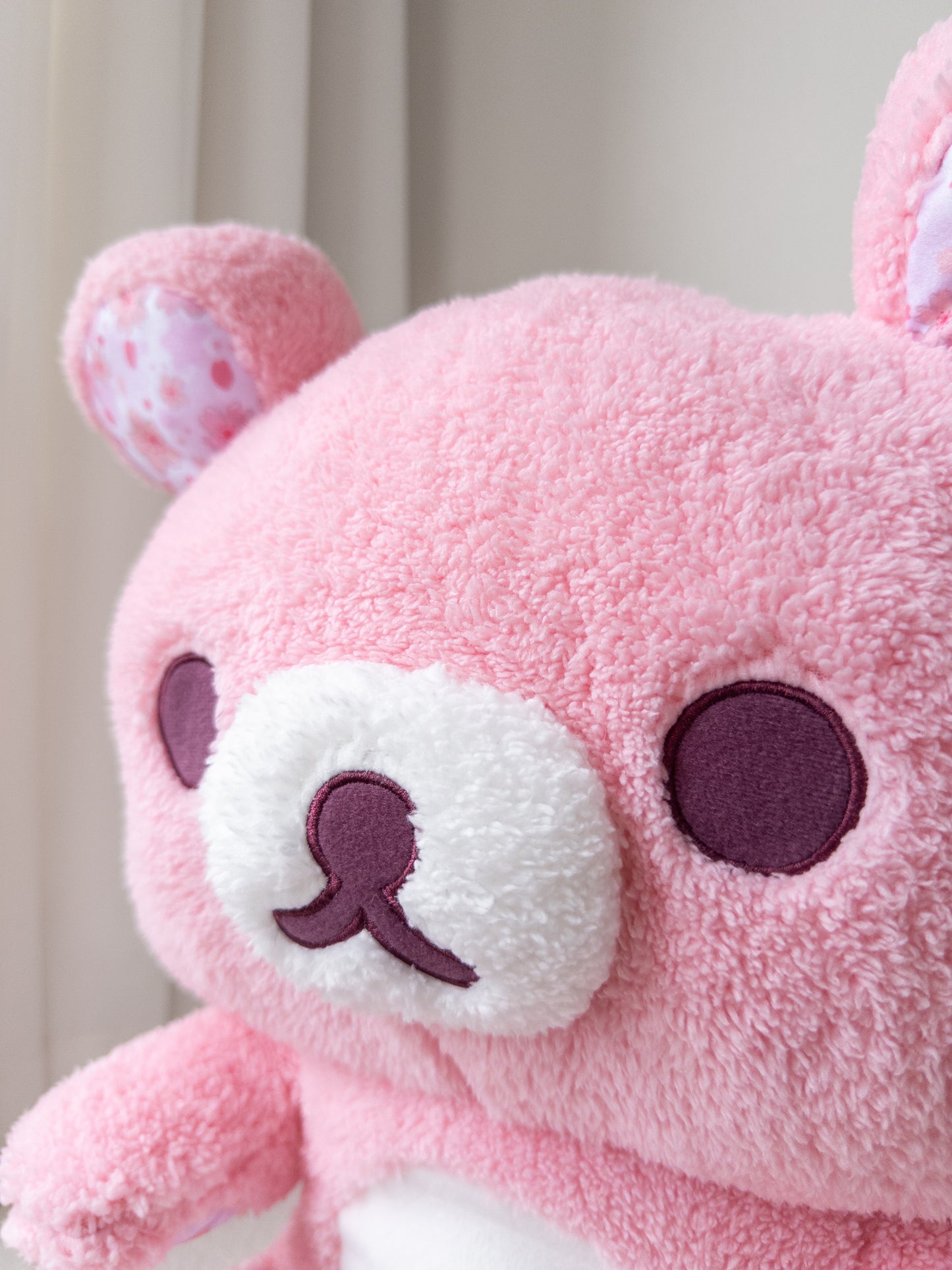Rilakkuma Sakura Peluche Rosado Grande