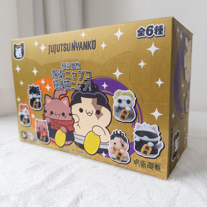 Jujutsu Kaisen Nyanko MEGA CAT PROJECT Figuras Gatos de la Suerte