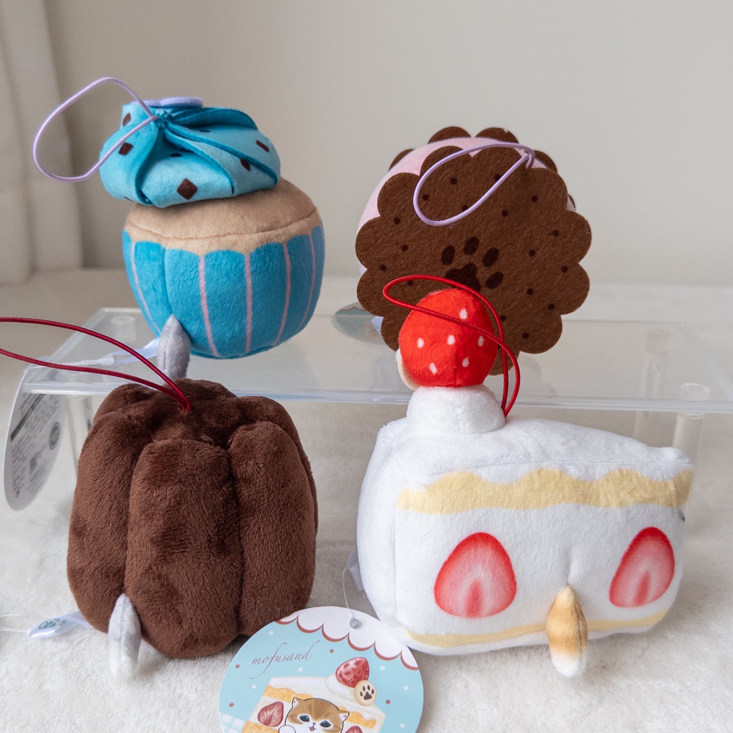 Mofusand Postre Peluche Llavero