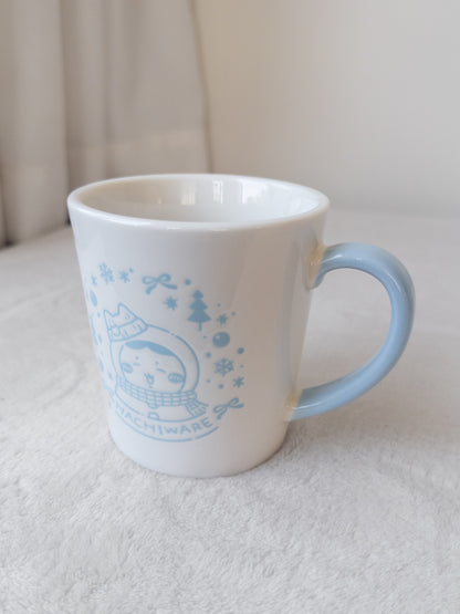 Chiikawa Taza de Loza Navideña