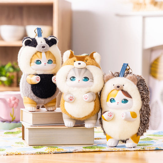 Mofusand Kiramekko Nordic Kittens Peluche Llavero