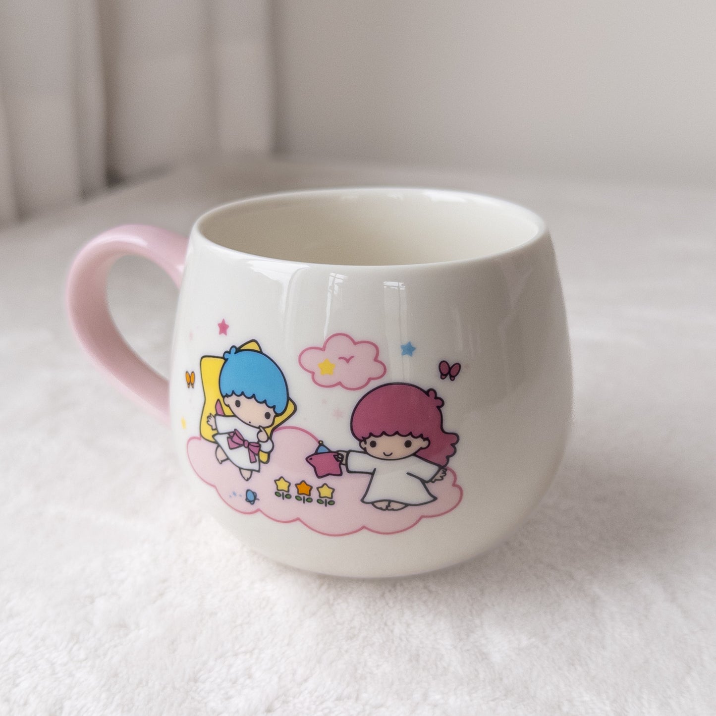 Angelitos Taza de Loza