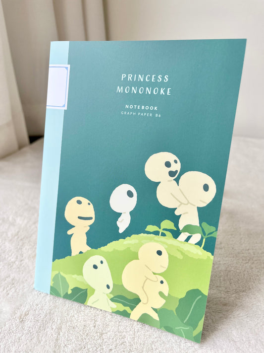 Ghibli Cuaderno B6 | Princess Mononoke | Howl’s Moving Castle | Castle in the Sky