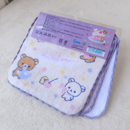 Rilakkuma Toallas Individuales Set x3