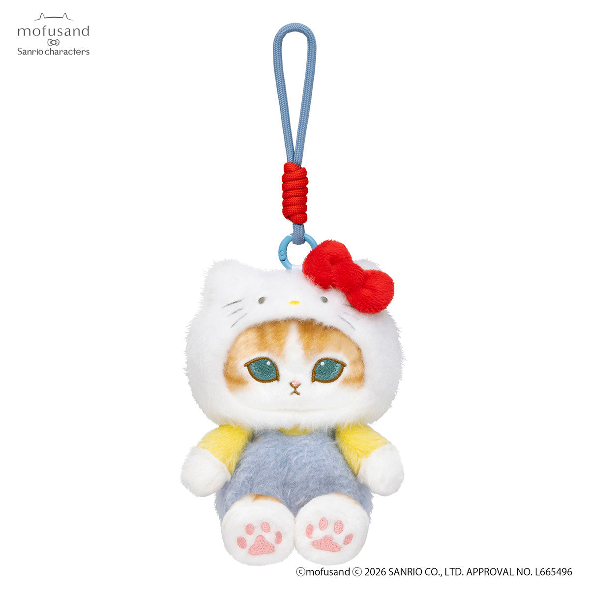 Mofusand x Sanrio Peluche Llavero