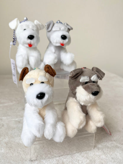 Shuna y Bob Peluche Llavero | Schnauzer