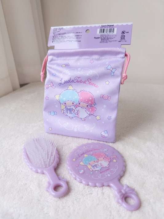 Angelitos Set Pouch + Cepillo + Espejo