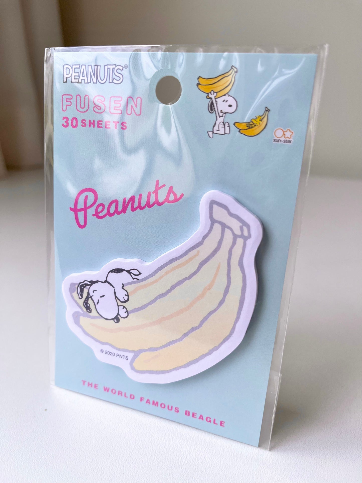 Snoopy Banana Sticky Notes