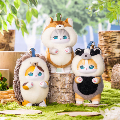 Mofusand Kiramekko Nordic Kittens Peluche Llavero