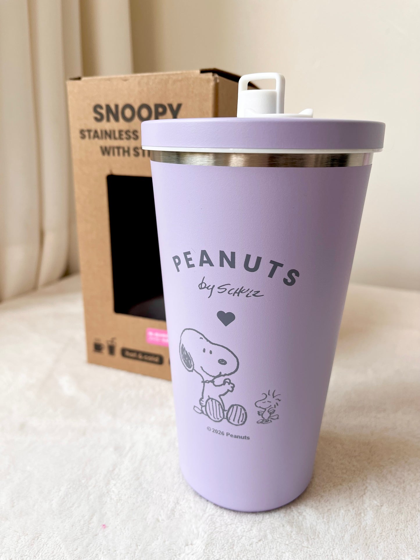 Snoopy Tumbler Peanuts | Acero Inoxidable