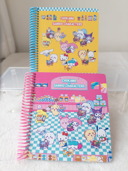 Chiikawa x Sanrio Cuaderno Anillado