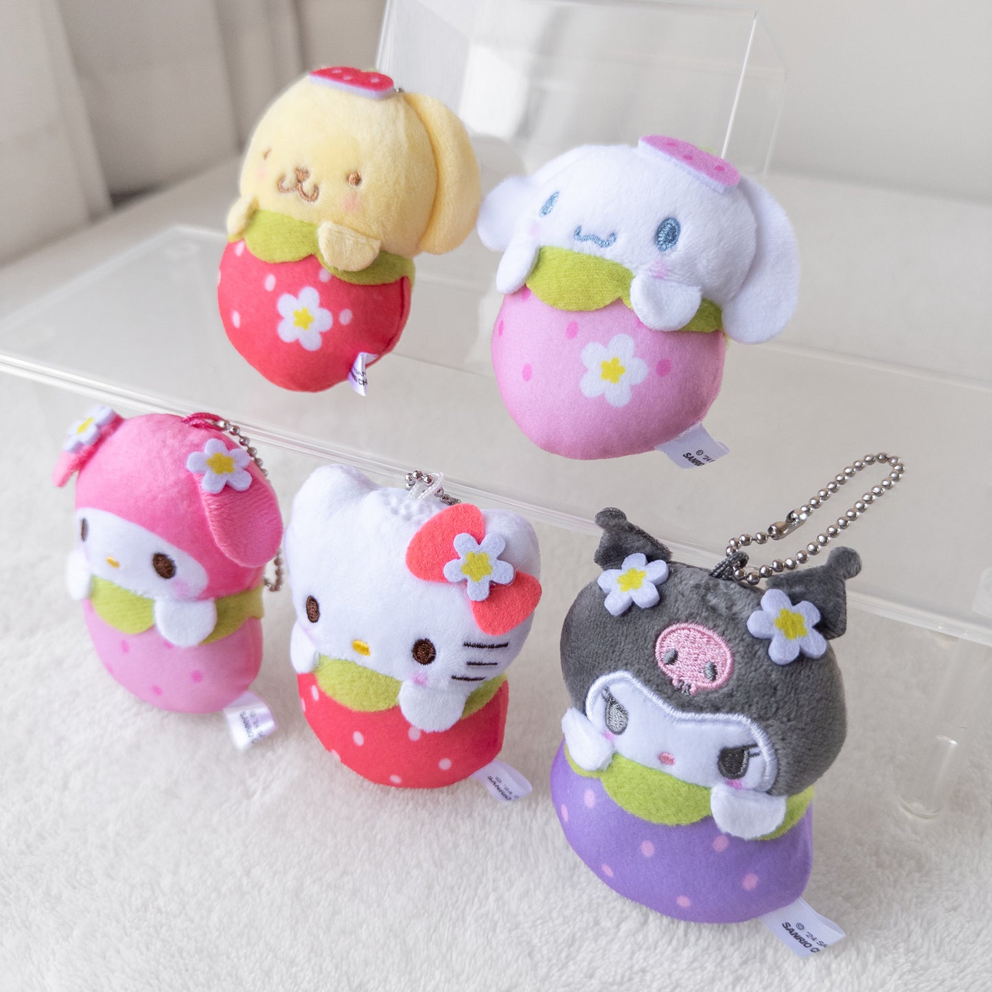 Sanrio Fresa 🍓 Peluche Llavero
