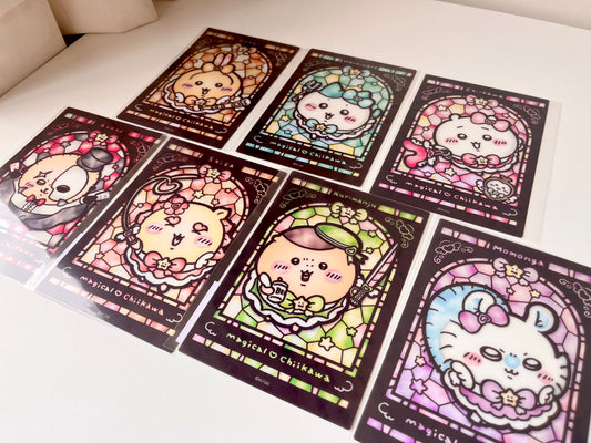 Chiikawa Magical Carta Vitral
