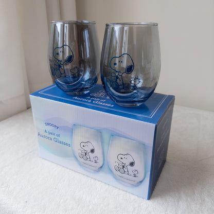 Snoopy Vaso de Vidrio