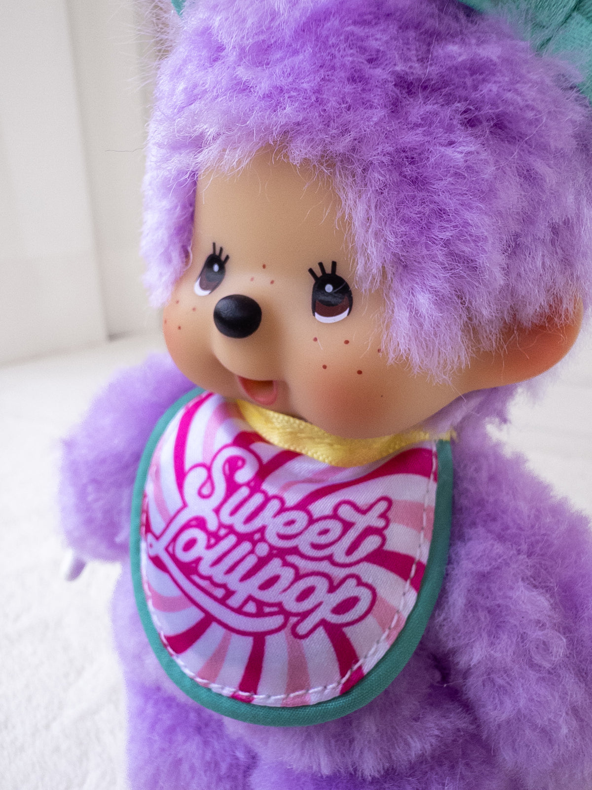 Monchhichi Sweet Lollipop Lila 💜 Peluche Llavero