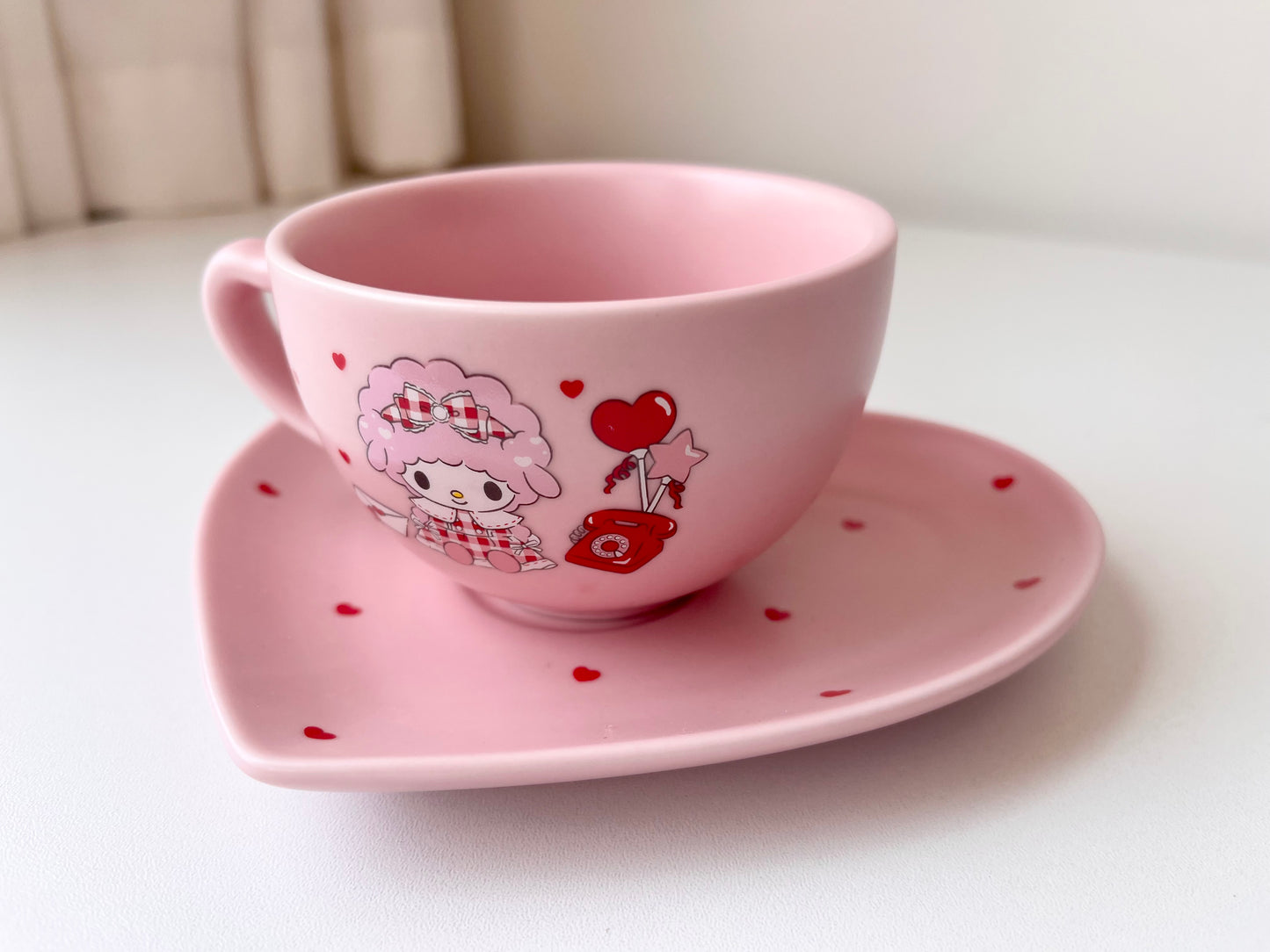 My Melody x My Sweet Piano Taza con Plato 💕 © SANRIO CO., LTD