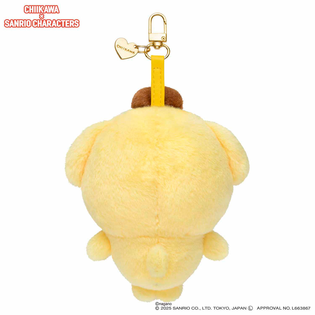 Chiikawa x Sanrio Kiramekko Peluche Llavero