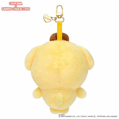 Chiikawa x Sanrio Kiramekko Peluche Llavero